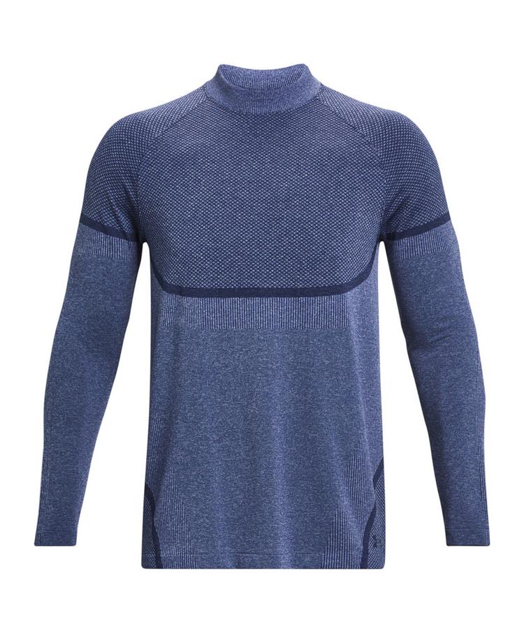 Under Armour Under Armour CG Rush Seamless Mock Sweatshirt Laufshirt Herren - blau - 0 | SportScheck