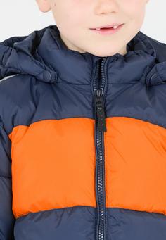 Rückansicht von ZigZag Bruno Outdoorjacke Kinder 2002 Navy