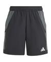adidas Tiro 24 Competition Downtime Short Kids Fu&szlig;ballshorts Kinder - schwarzgrau