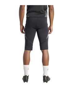 Rückansicht von adidas Tiro 24 Competition 1/2 Trainingshose Fußballshorts Herren schwarzgrau