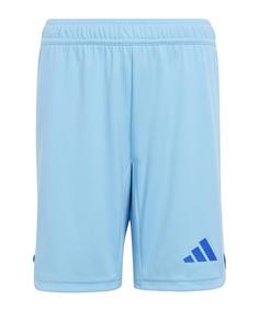 adidas Tiro 24 Pro Torwartshort Kids Torwarthose Kinder blau