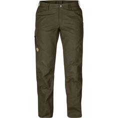 FJÄLLRÄVEN Karla Pro Trousers Curved Trekkinghose Damen Dunkeloliv