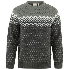 FJÄLLRÄVEN Övik Knit Langarmshirt Herren Grau