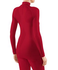 Rückansicht von Falke Langarmshirt Langarmshirt Damen red (8644)