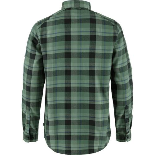 Rückansicht von FJÄLLRÄVEN Fjällglim Outdoorhemd Herren Marine