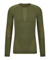 Falke W Longsleeved Shirt m Funktionsshirt Herren - herb (7754)