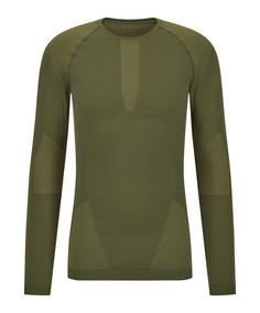 Falke W Longsleeved Shirt m Funktionsshirt Herren herb (7754)