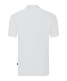 Rückansicht von JAKO Organic Polo Shirt Poloshirt Herren weiss