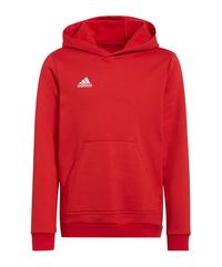 adidas Entrada 22 Hoody Kids Funktionssweatshirt Kinder - rotweiss
