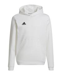 adidas Entrada 22 Hoody Kids Funktionssweatshirt Kinder - weissschwarz