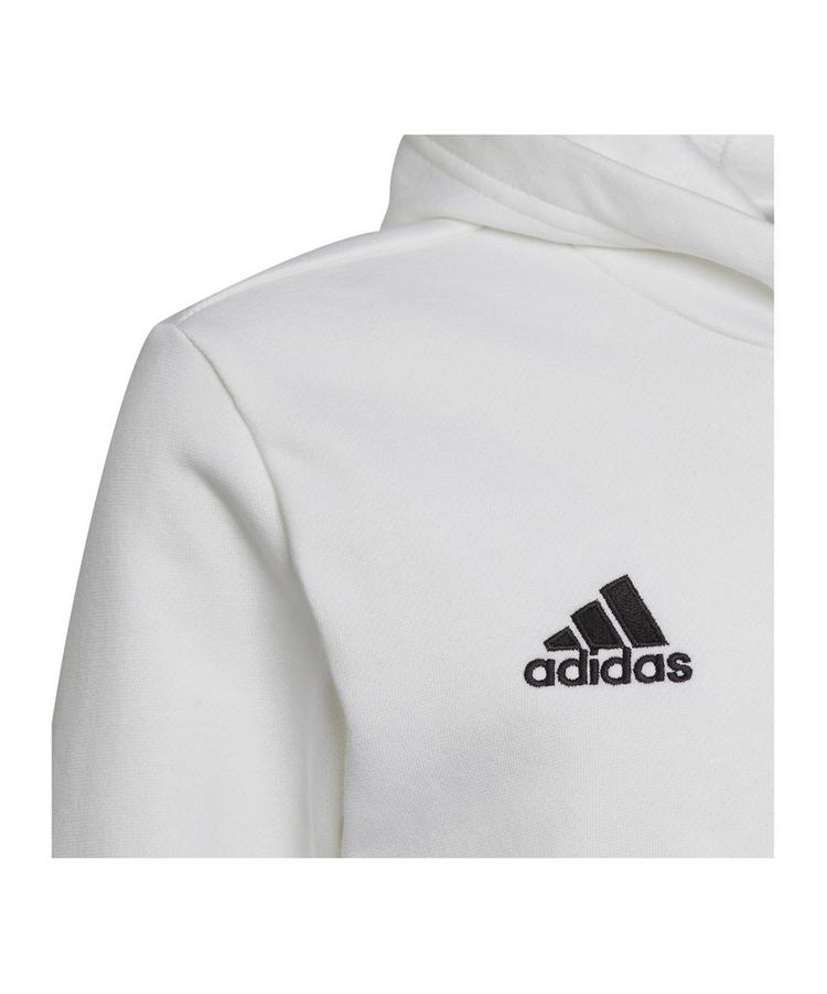 adidas adidas Entrada 22 Hoody Kids Funktionssweatshirt Kinder - weissschwarz - 0 | SportScheck