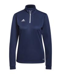 adidas Entrada 22 HalfZip Sweatshirt Damen Funktionssweatshirt Damen - blauweiss
