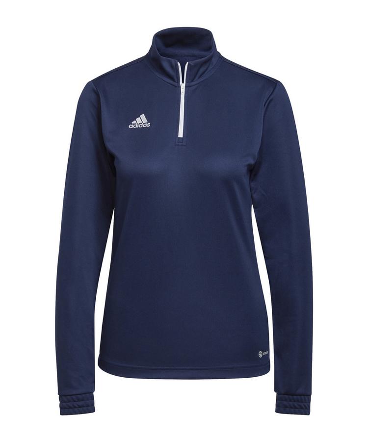 adidas adidas Entrada 22 HalfZip Sweatshirt Damen Funktionssweatshirt Damen - blauweiss - 0 | SportScheck