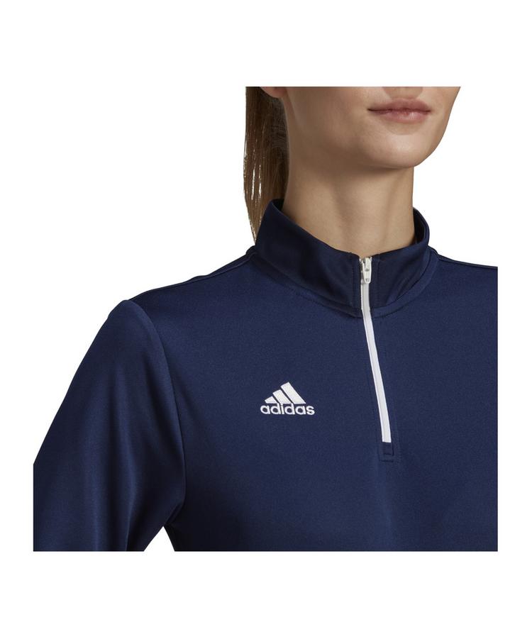 adidas adidas Entrada 22 HalfZip Sweatshirt Damen Funktionssweatshirt Damen - blauweiss - 0 | SportScheck