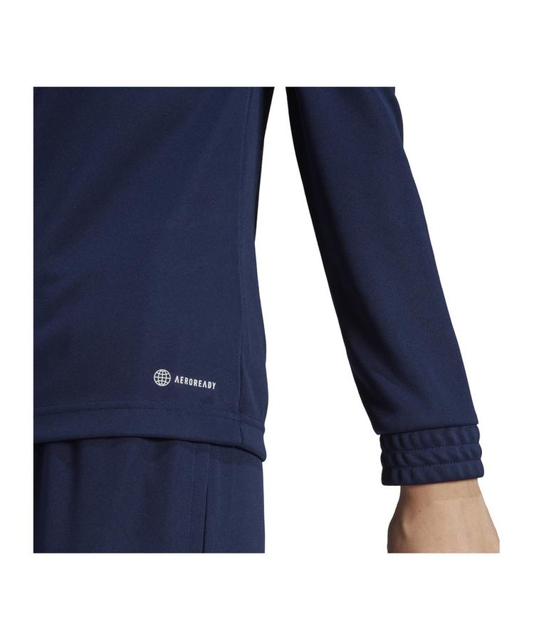 adidas adidas Entrada 22 HalfZip Sweatshirt Damen Funktionssweatshirt Damen - blauweiss - 1 | SportScheck