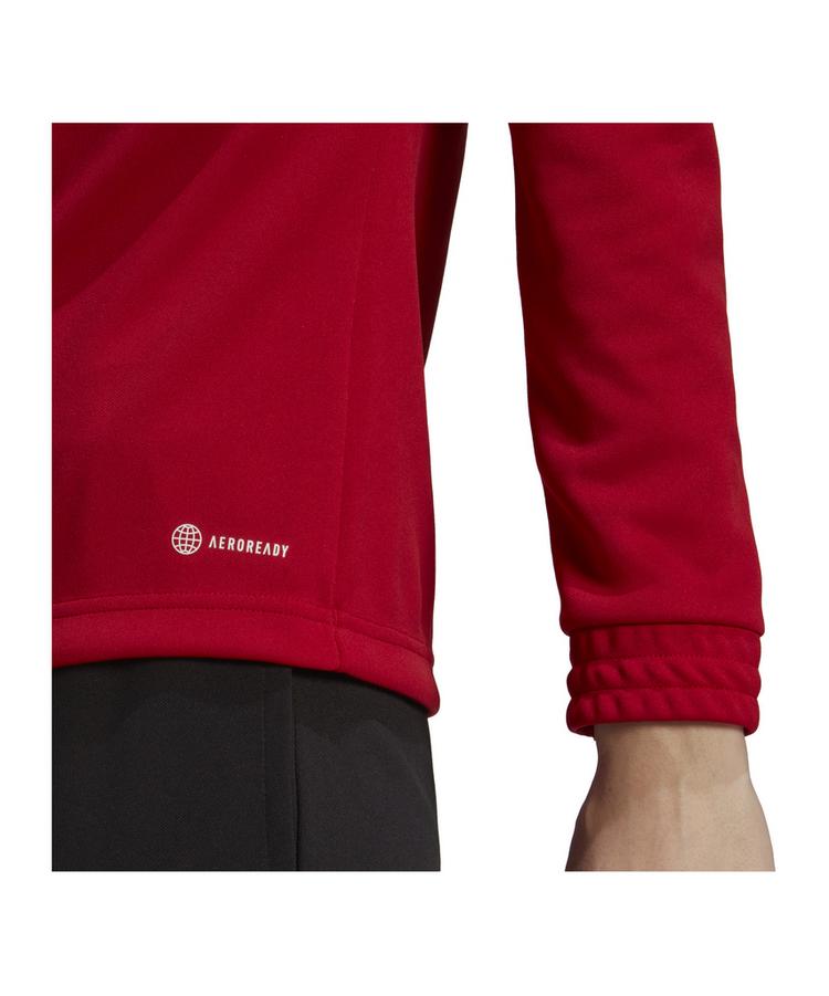 adidas adidas Entrada 22 HalfZip Sweatshirt Damen Funktionssweatshirt Damen - rotweiss - 0 | SportScheck