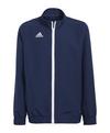 adidas Entrada 22 Pr&auml;sentationsjacke Kids Trainingsjacke Kinder - blau