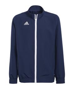 adidas Entrada 22 Präsentationsjacke Kids Trainingsjacke Kinder blau