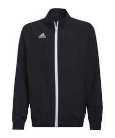 adidas Entrada 22 Präsentationsjacke Kids Trainingsjacke Kinder schwarz