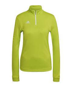 adidas Entrada 22 HalfZip Sweatshirt Damen Funktionssweatshirt Damen gruenweiss