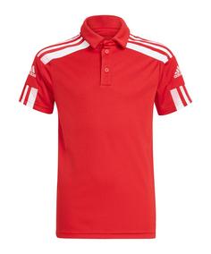 adidas Squadra 21 Poloshirt Kids Poloshirt Kinder rotweiss