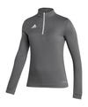 adidas Entrada 22 HalfZip Sweatshirt Damen Funktionssweatshirt Damen - grauweiss