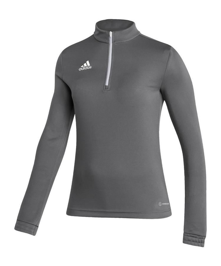 adidas adidas Entrada 22 HalfZip Sweatshirt Damen Funktionssweatshirt Damen - grauweiss - 0 | SportScheck