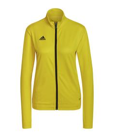 adidas Entrada 22 TK Trainingsjacke Damen Trainingsjacke Damen gelbschwarz