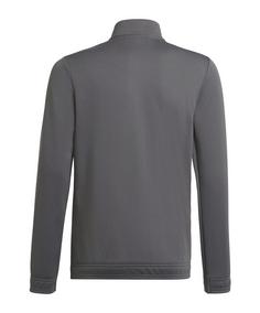 Rückansicht von adidas Entrada 22 Trainingsjacke Kids Trainingsjacke Kinder grauweiss