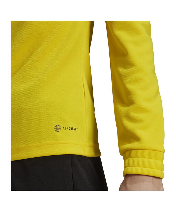 adidas adidas Entrada 22 HalfZip Sweatshirt Damen Funktionssweatshirt Damen - gelbschwarz - 1 | SportScheck