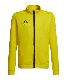 adidas Entrada 22 TK Trainingsjacke Kids Trainingsjacke Kinder gelbschwarz