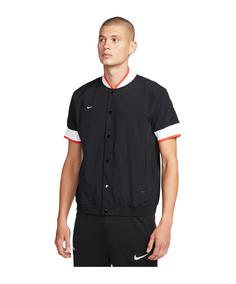 Nike Hemd Sweatjacke Herren schwarzweiss