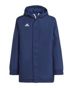 adidas Entrada 22 Stadium Jacke Kids Trainingsjacke Kinder dunkelblau