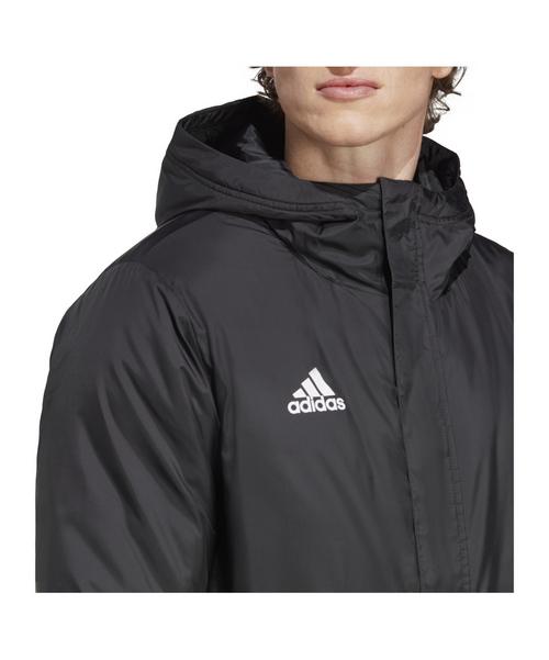 Rückansicht von adidas Entrada 22 Stadion Jacke Trainingsjacke Herren schwarz