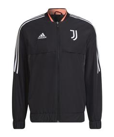 adidas Juventus Turin Track Top Jacke Trainingsjacke Herren schwarz