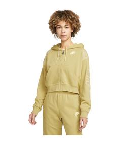 Nike Air Kapuzenjacke Damen Sweatjacke Damen gruengelb
