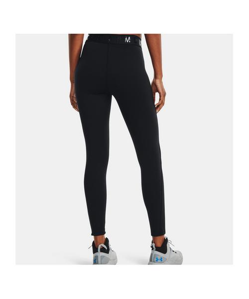 Rückansicht von Under Armour Coldgear Base 3.0 Tight Damen Funktionsunterhose Damen schwarz