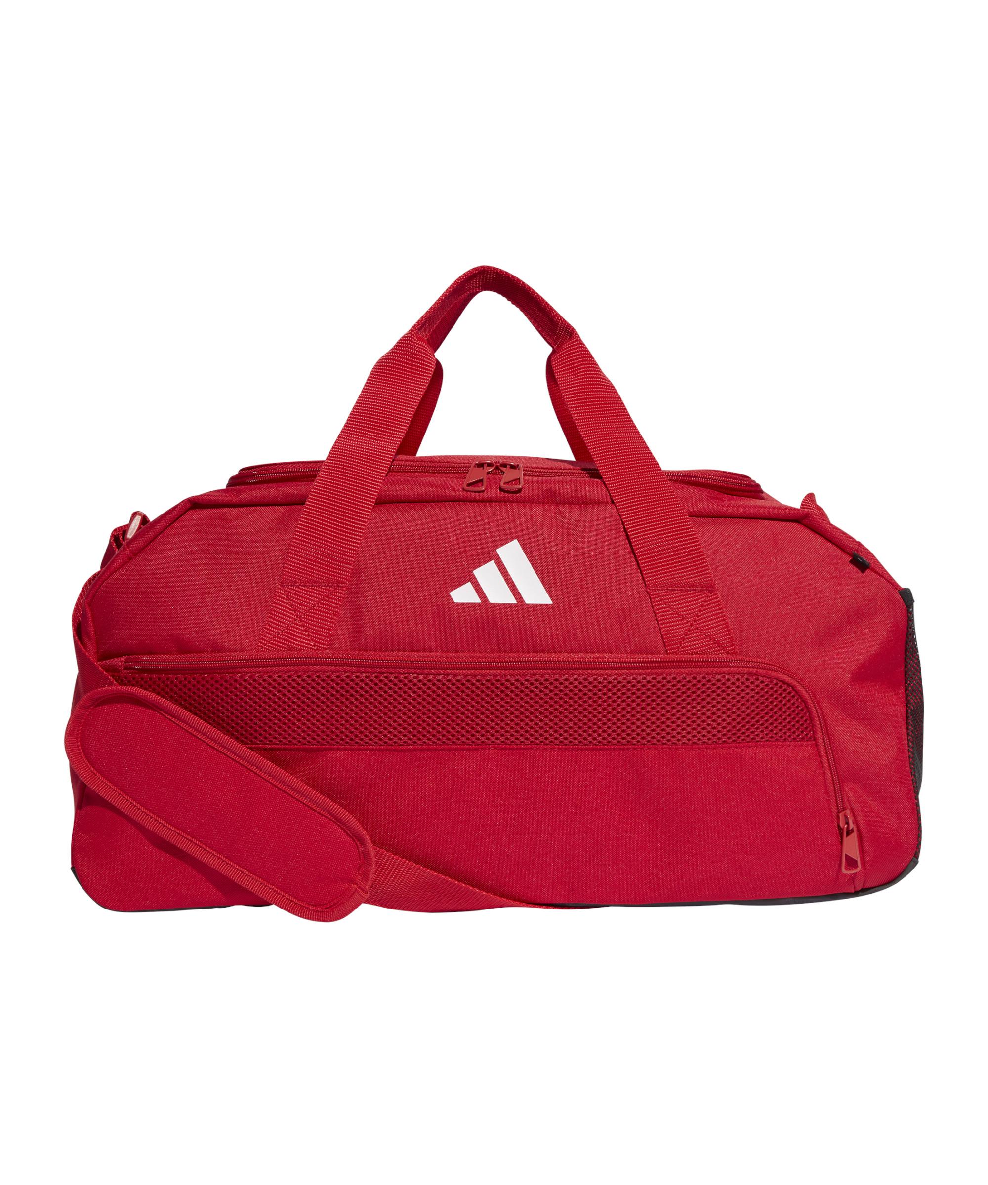 Adidas Tiro League Duffel Bag Gr. S Sporttasche rotschwarzweiss im Online Shop von SportScheck kaufen