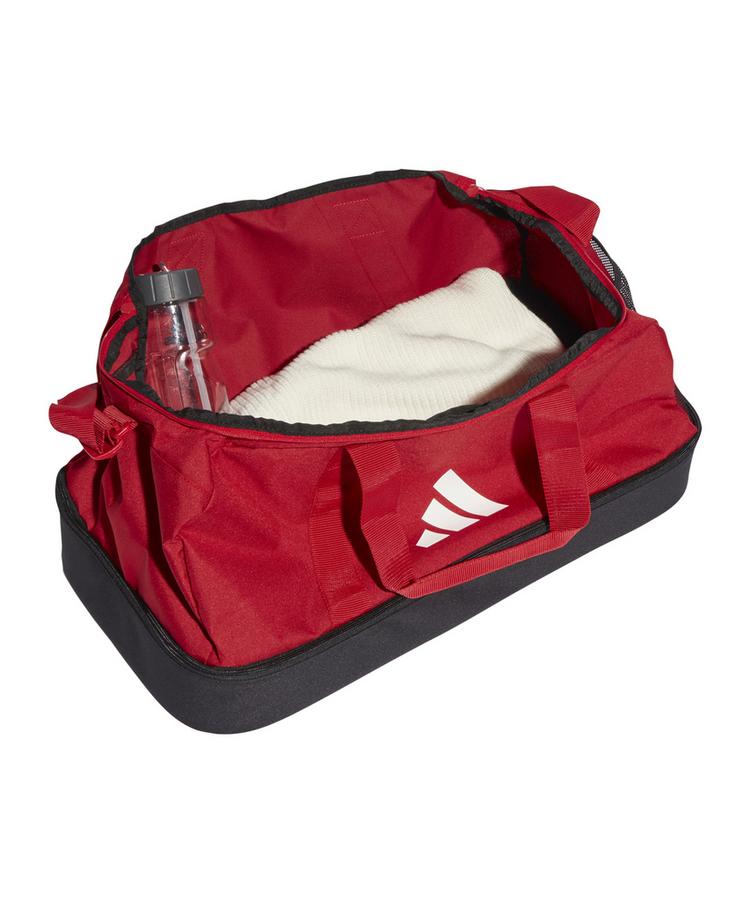 adidas adidas Tiro League Duffel Bag Gr. M Sporttasche - rotschwarzweiss - 1 | SportScheck