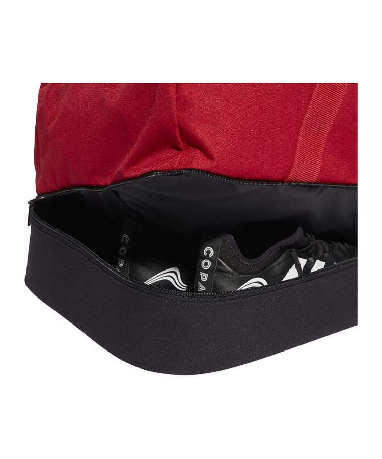 adidas adidas Tiro League Duffel Bag Gr. M Sporttasche - rotschwarzweiss - 3 | SportScheck