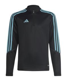 adidas Tiro 23 Club HalfZip Sweatshirt Kids Funktionssweatshirt Kinder schwarzblau