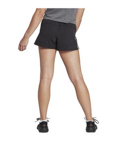 Rückansicht von adidas 3-Stripes Pacer Short Damen Fußballshorts Damen schwarzweiss