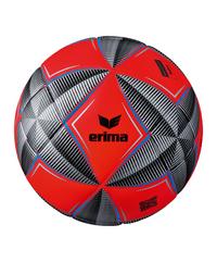 Erima Senzor-Star Match Fluo Winter Spielball Fu&szlig;ball - rotschwarzsilber