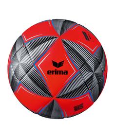 Erima Senzor-Star Match Fluo Winter Spielball Fußball rotschwarzsilber