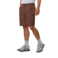 Rückansicht von Jack Wolfskin GRAVEX SHORTS M Fahrradshorts Herren dark rust