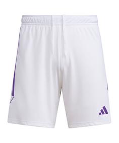 adidas Tiro 23 Short Fußballshorts Kinder weisslila