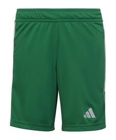 adidas Tiro 23 Short Kids Fußballshorts Kinder gruenweissweiss