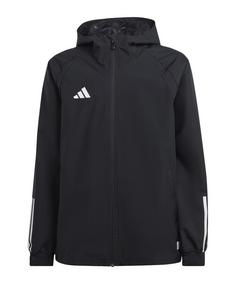 adidas Tiro 23 Competition Allwetterjacke Kids Regenjacke Kinder schwarz