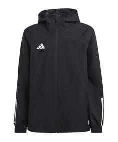 adidas Tiro 23 Competition Allwetterjacke Kids Regenjacke Kinder graugrau