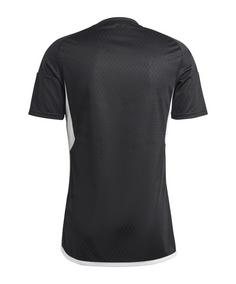 Rückansicht von adidas Tiro 23 Competition Match Trikot Fußballtrikot Herren schwarzweiss